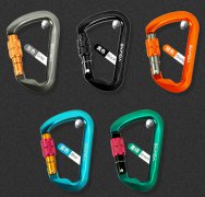 攀岩承重主锁登山扣户外快挂攀登速降高空作业装备安全扣挂钩