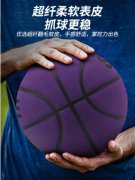 超纤翻毛皮7号标准篮球成人比赛用球青少年学生训练弹力球室内外
